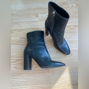 Massimo Dutti leather boots
